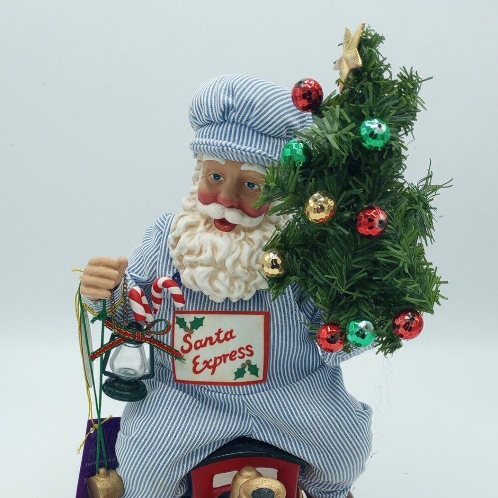 Vintage Clothtique Santa Express #80505 2000 Possible Dreams Boxed - Picture 3 of 16